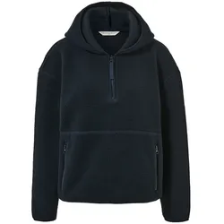 Tchibo - Teddy-Kapuzenpullover - Damen - Gr. XS - dunkelblau