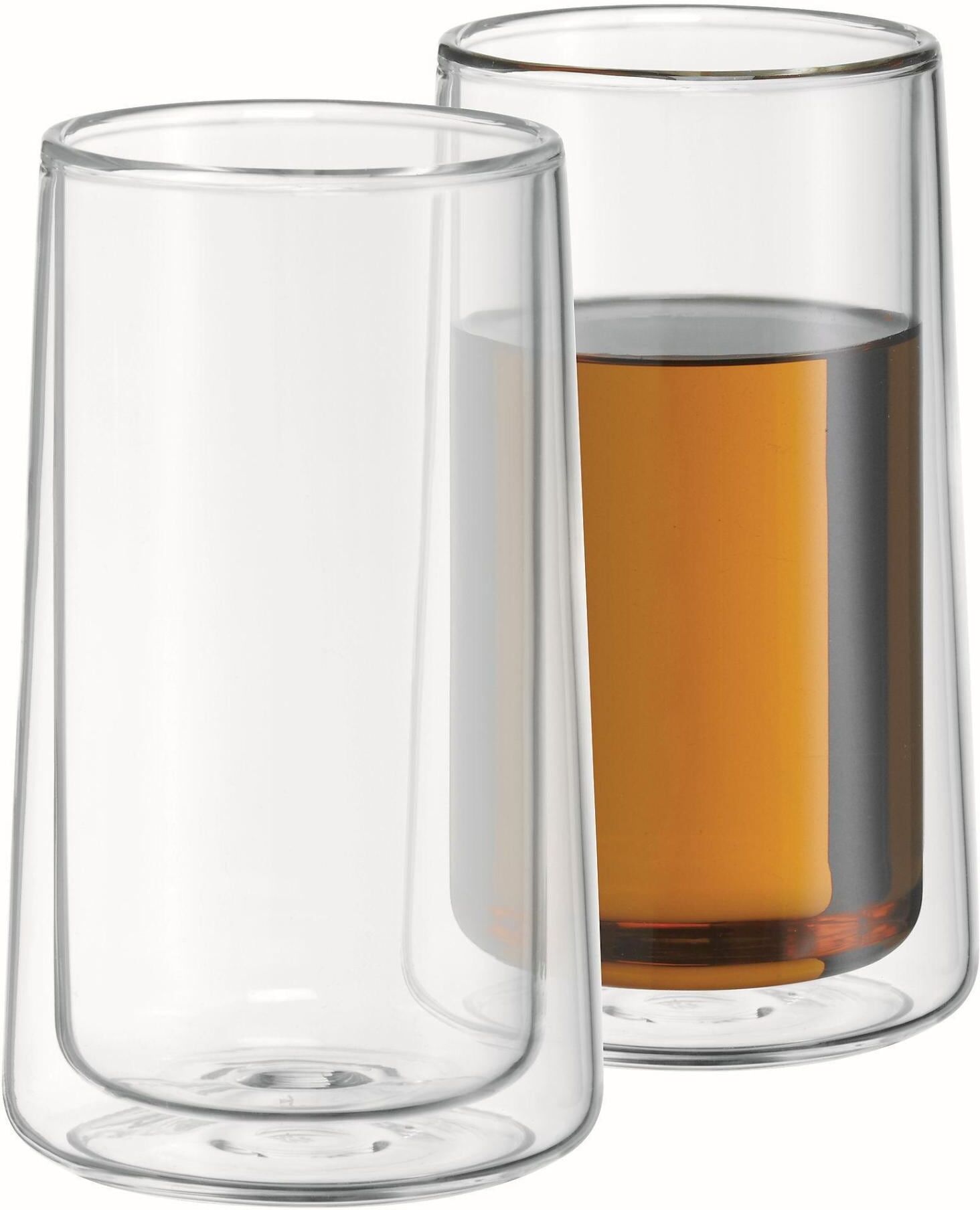 Glas WMF "Ice Tea Time 44379 dl", grün, H:13cm, Glas, Trinkgefässe, Glas grün 13cm, 270ml