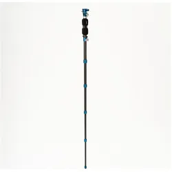 Benro MSDPL46C SupaDupa (Carbon), Stativ, Blau, Schwarz, Silber