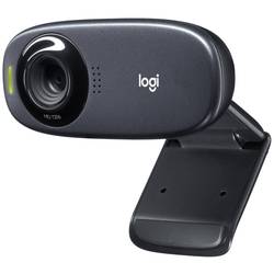 Logitech C310 HD-Webcam 1280 x 720 Pixel Standfuß, Klemm-Halterung 960-001065