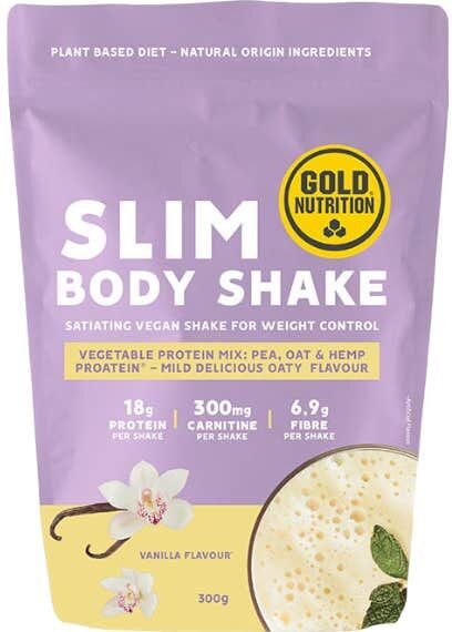 Gold Nutrition Slim Body Shake Vanilla 300g