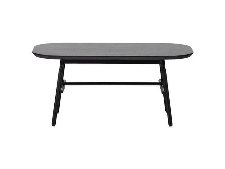 Table Basse - Meubles&Design - Table basse rectangulaire en bois noir 100x60cm LILAS