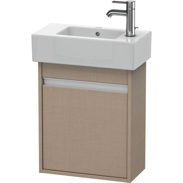 Duravit Ketho Waschtisch-Unterschrank KT6629L7575 45x22,5x55cm, wandhängend, Tür links, leinen