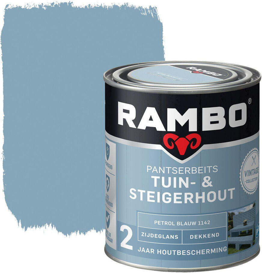 Rambo Tuin- & Steigerhout - Petrol Blauw 1142