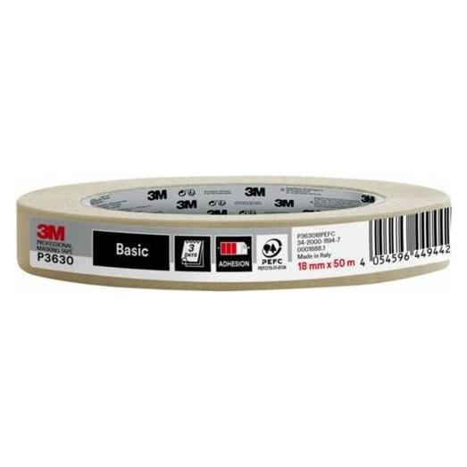 3M Scotch Malerkreppb. PRO 18mmx50m beige P3630 (18 mm) (7100309066)