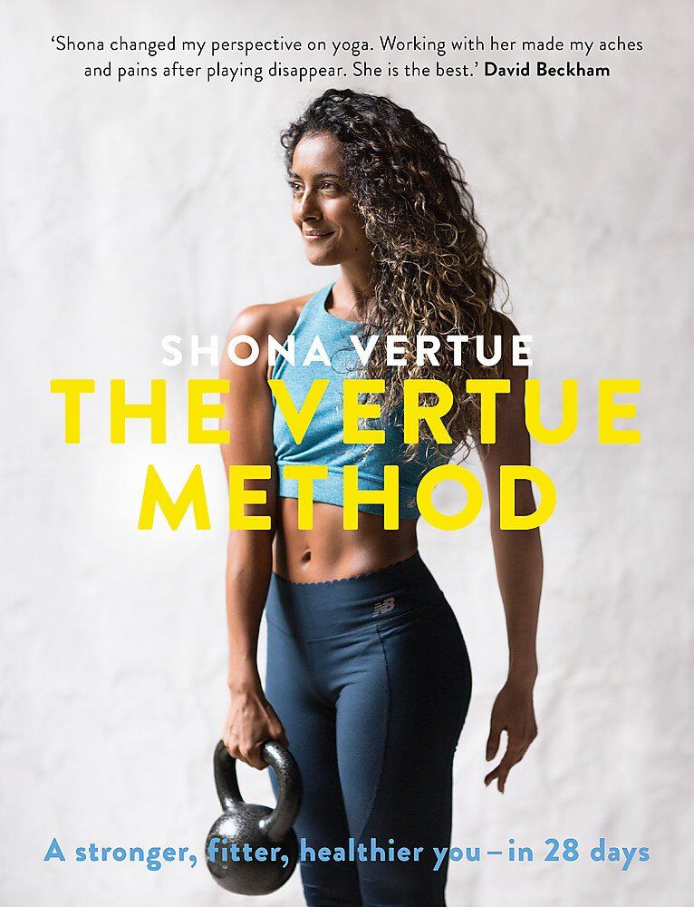 Yellow Kite The Vertue Method by Shona Vertue - Paperback - 28-Day Fitness, Yoga & Nutrition Plan - Health & Fitness Book