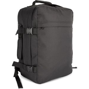 Kimood Handgepäck-Rucksack, 30 Liter, schwarz, 31 x 44 x 20 cm
