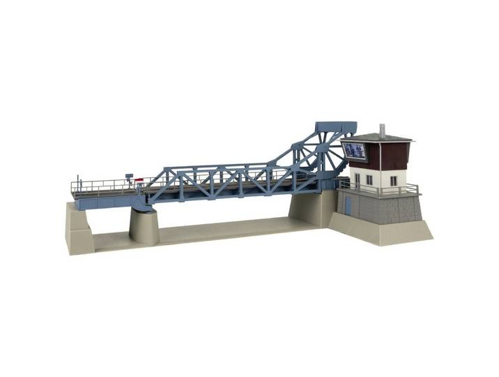 Faller Modelleisenbahn-Gebäude Faller 120506 H0 Klappbrücke mit Antrieb