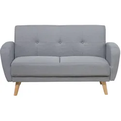 2-SITZER-SCHLAFSOFA Polyester Grau Florli