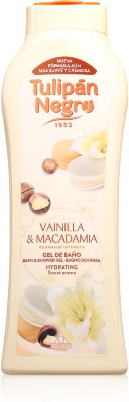 Tulipán Negro Vanilla Y Macadamia shower gel 650 ml