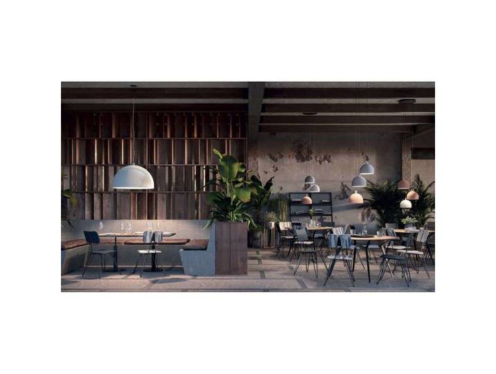 Urban Concrete Dome Hängelampe Ø60cm, grau - Diesel Living Diesel Living with Lodes - Esszimmer - Beton