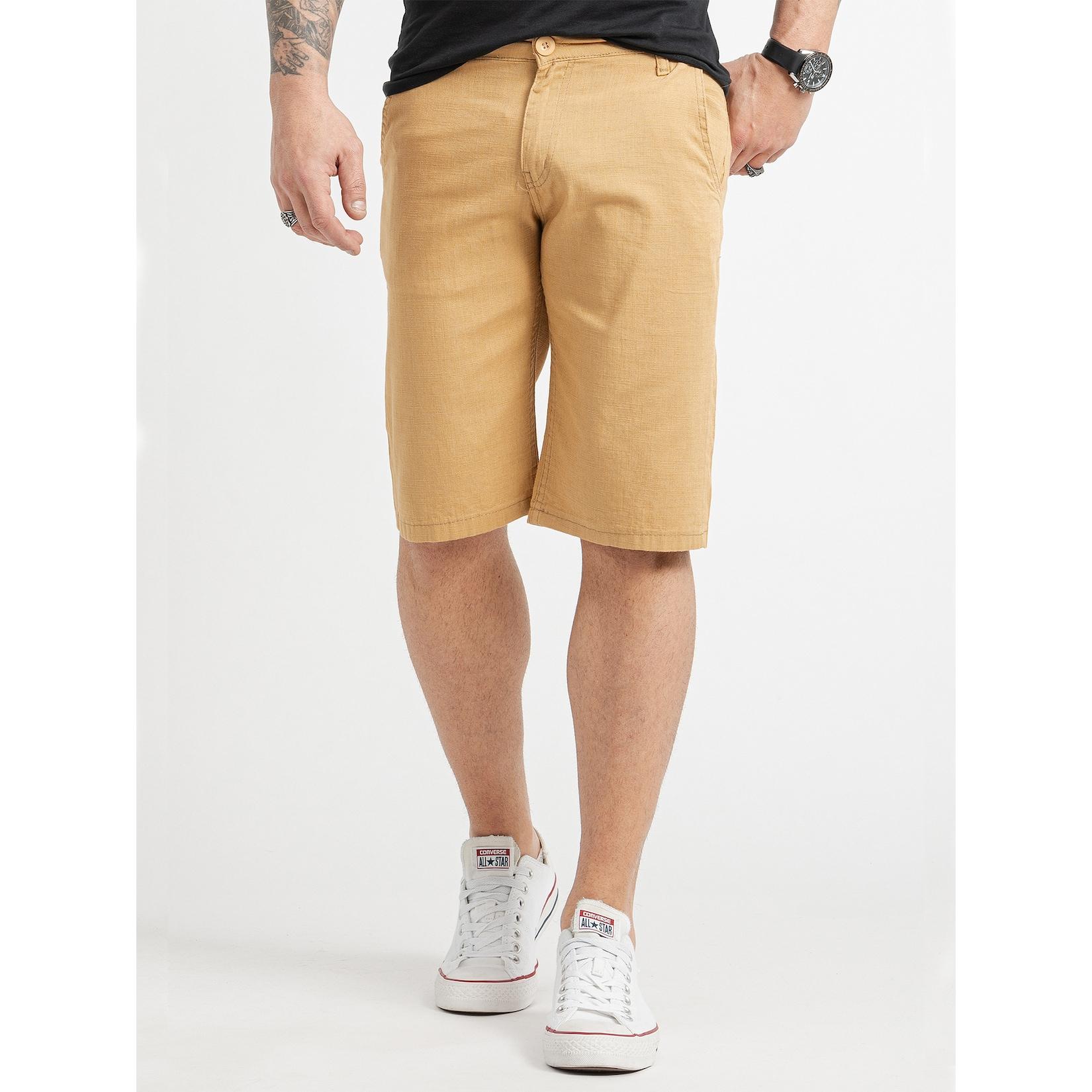 Rock Creek Shorts Leinen-Optik Shorts