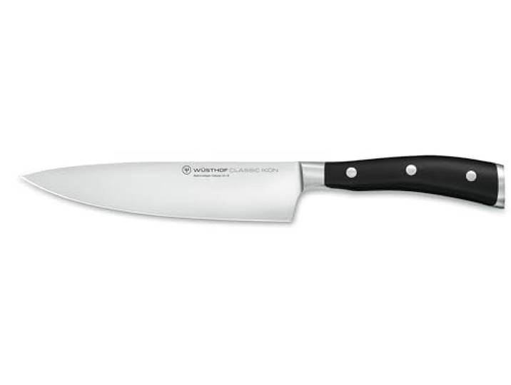 WÜSTHOF Classic Ikon Kochmesser 18 cm, Schwarz