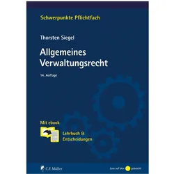 Allgemeines Verwaltungsrecht, Fachbücher von Thorsten Siegel