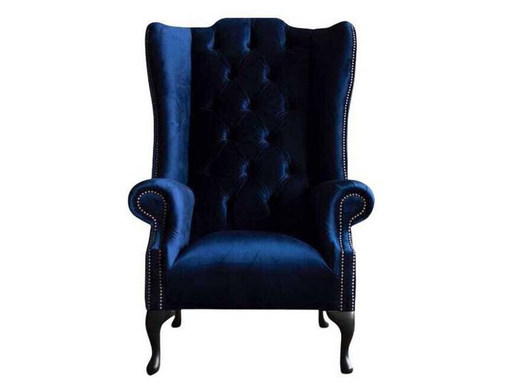 Xlmoebel Ohrensessel Chesterfield Sessel Polsterung Textil mit individueller Gestaltung (Ohrensessel), Hergestellt in Europa