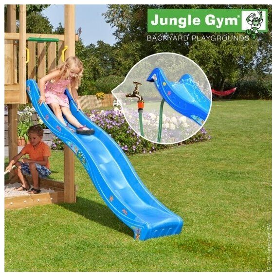 Jungle Gym Rutsjebane, 2,20 M, Blå