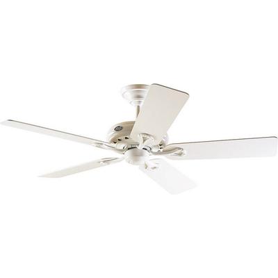 Hunter Savoy WE Deckenventilator (Ø) 132 cm Flügelfarbe: Weiß, Eiche Gehäusefarbe (Details): Weiß