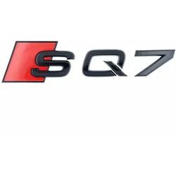 Original Audi SQ7 Schriftzug Heckklappe Schwarz 4M0853735A  T94