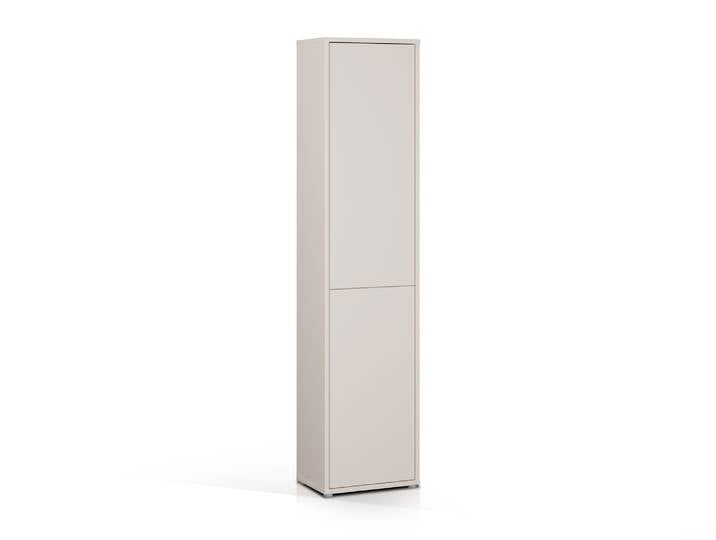 ADIAGO OFFICE Büroschrank schmal, Material Dekorspanplatte, sand