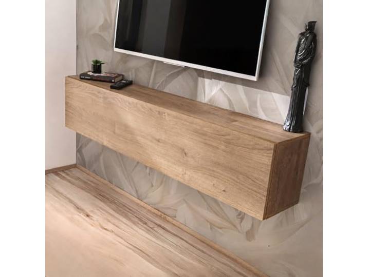 Komodee TV Schrank Como Eiche Honigtrüffel Hängender TV-Schrank COMO, Eiche - Honigtrüffel, für Wohnzimmer, Schlafzimmer