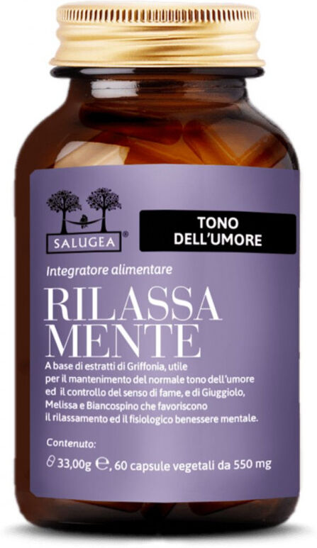 Salugea Rilassa Mente Integratore Buonumore 60cps
