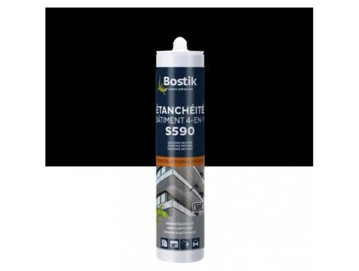 Mastic S590 Étanchéité bâtiment 4 en 1 BOSTIK Noir - 30615833