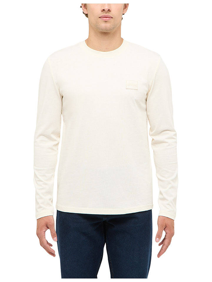 Mustang Longsleeve in Creme - XL