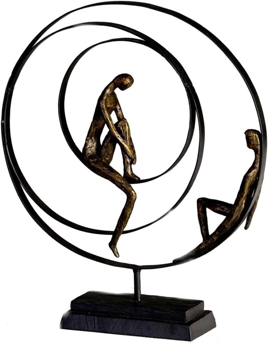 Casablanca sculptuur Geduld - brons - B: 34 cm, H: 41 cm