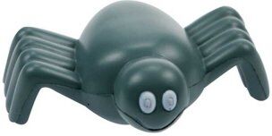 Ragno Antistress in Poliuretano Nero 34g - Idea Gadget Relax Personalizzate o neutre