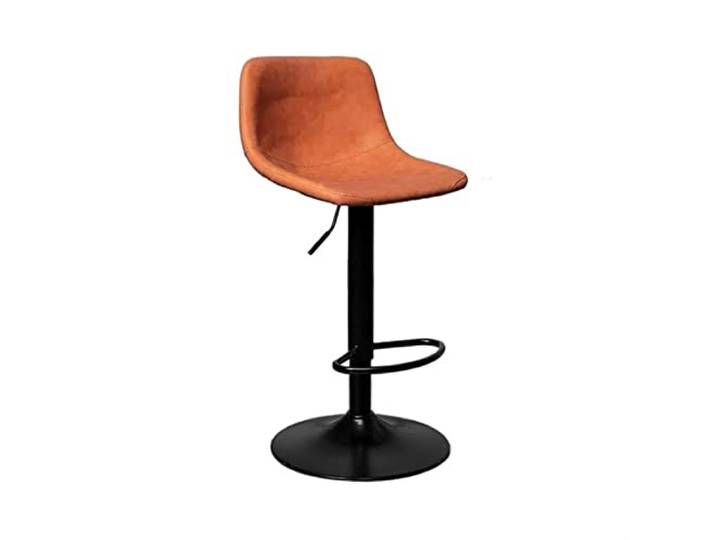 Küche Drehbarer Coffee-Shop-Stuhl kann angehoben werden (60–80 cm)(Orange)