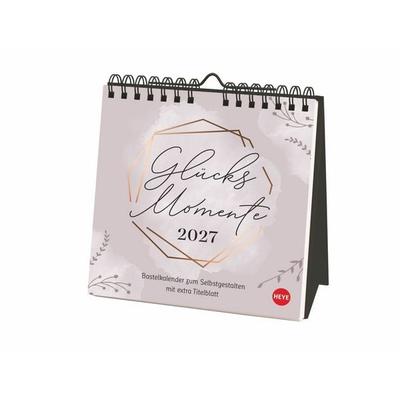 Kreativkalender zum Aufstellen Glücksmomente 2027