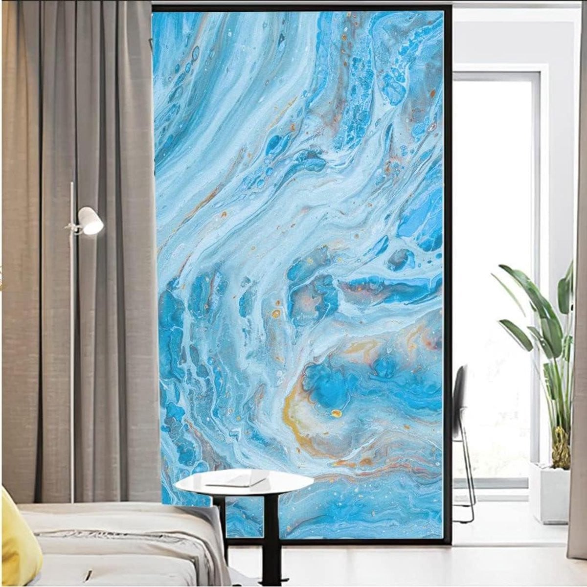 Wit Raamfolie voor Privacy Decoratie - Statisch Hechtend - 40 x 100 cm