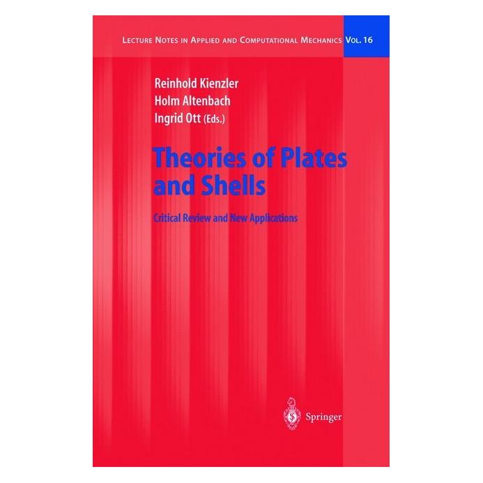 Springer Theories of Plates and Shells (Englisch, Softcover, Holm Altenbach, Ingrid Ott, Reinhold Kienzler) (55375116)