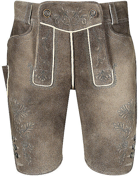 GWEIH & SILK Trachten Lederhose Vitus braun   58 58