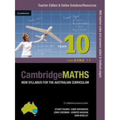 Cambridge Mathematics NSW Syllabus for the Australian Curriculum Year 10 5.1 and 5.2 Teacher Edition, Taschenbuch von Jenny Goodman, Cambridge
