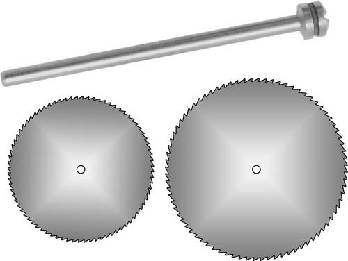 Donau Elektronik 1640 Kreissägeblatt-Set 19mm 1 Set