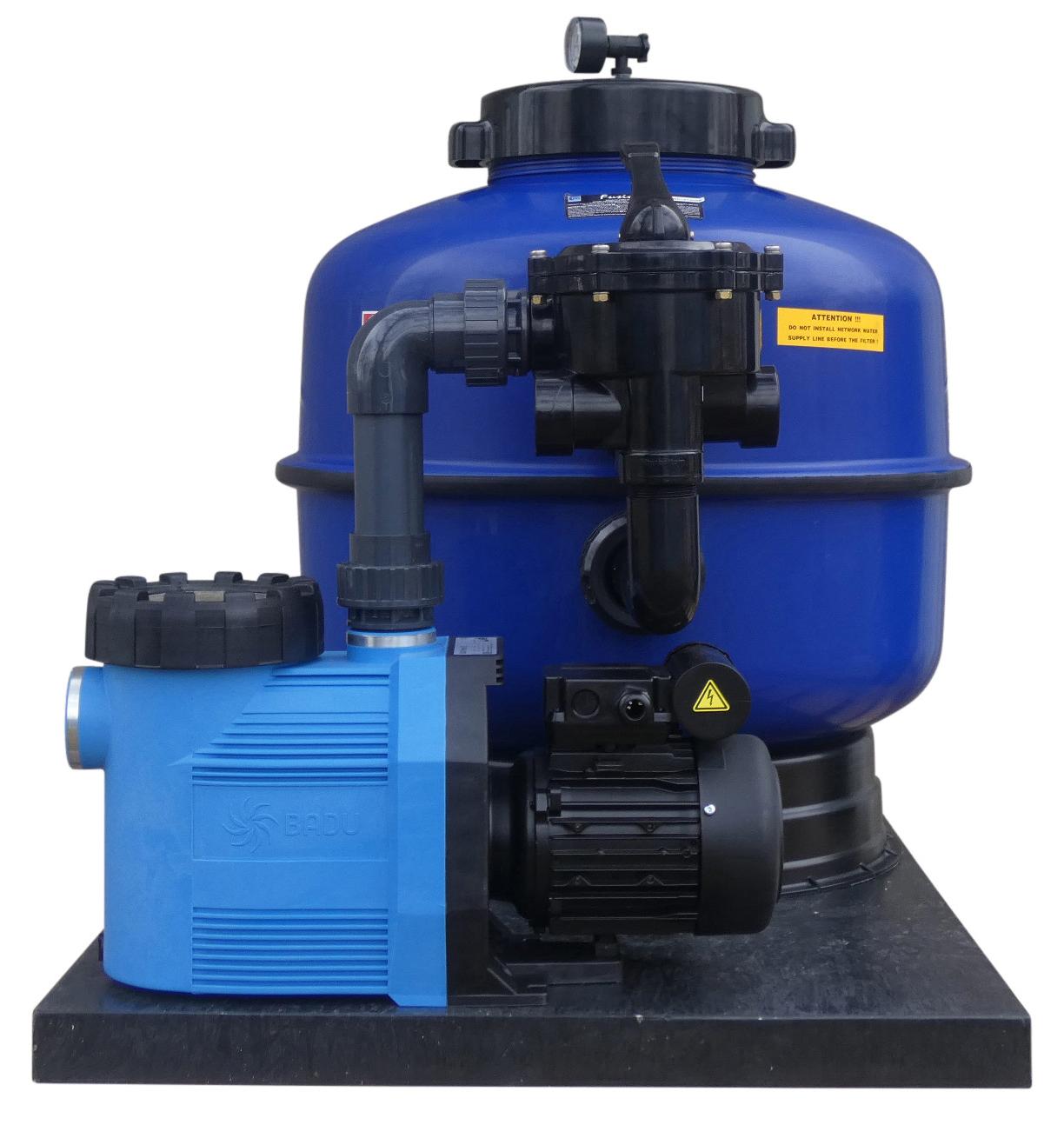 Sandfilter Grenada 500 inkl. Speck Badu Prime 11 400V bis 50m³