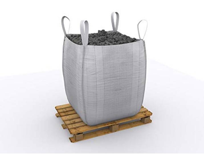 10 Stück Hochwertige BigBag 60x60x60cm Schüttgutbehälter Transportsack Big Bag * DIN EN ISO 21898 * Direkt beim Hersteller kaufen