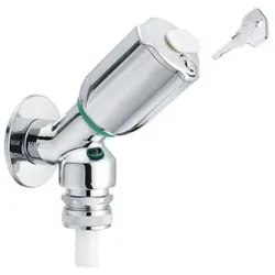 Schell Geräteschrägsitzventil SECUR 035730699 RV, RB, abschließbar, 1/2", chrom