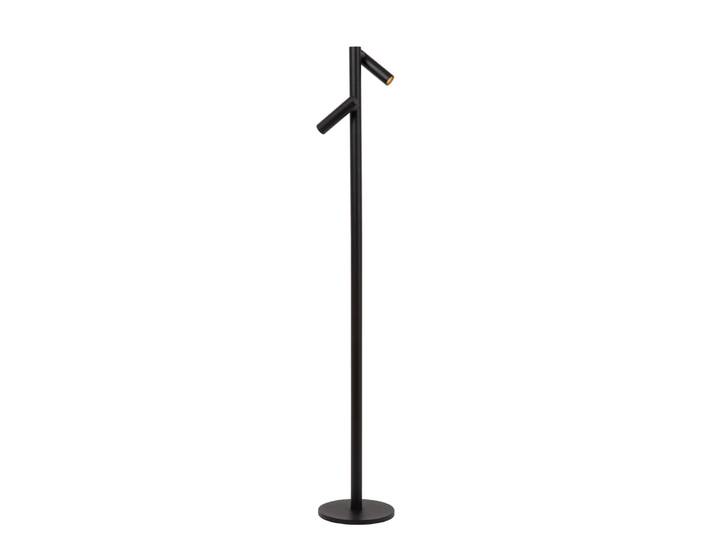 Lampadaire alu rechargeable 2 lumières noir