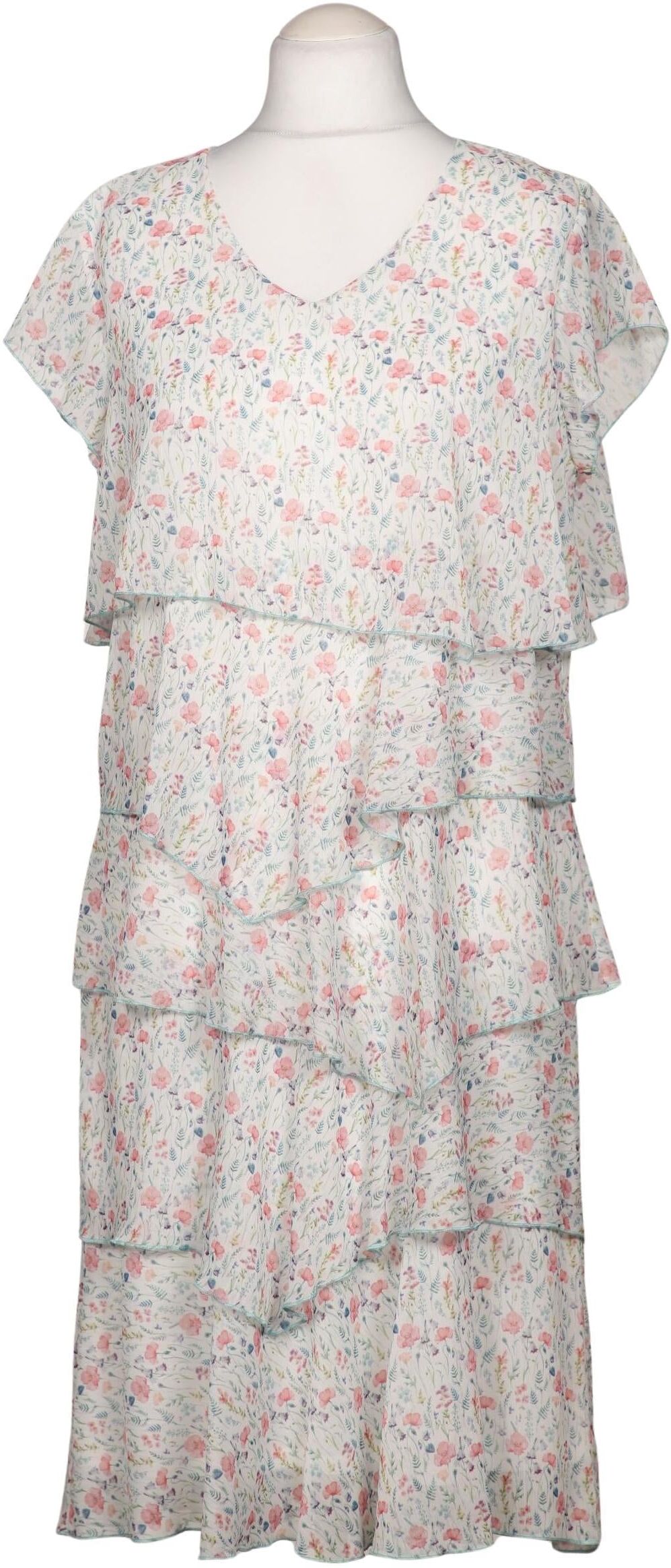 Kriss Trading Sweden Damen Kleid, Mehrfarbig, Gr. L, Synthetik - Second Hand