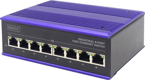 Digitus DN-650105 DN-650105 Industrial Ethernet Switch 5 Port 10 / 100MBit/s