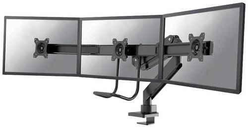 Neomounts NM-D775DX3BLACK Monitor-Tischhalterung 3 Display(s) 43,2cm (17") - 61cm (24") Schwarz Schwenkbar, Rotierbar, Neigbar