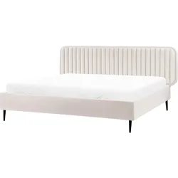 BETT mit Lattenrost 180/200 cm Beige Brin