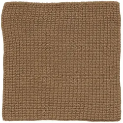IB Laursen Spüllappen gestrickt, 25 x 25 cm, braun