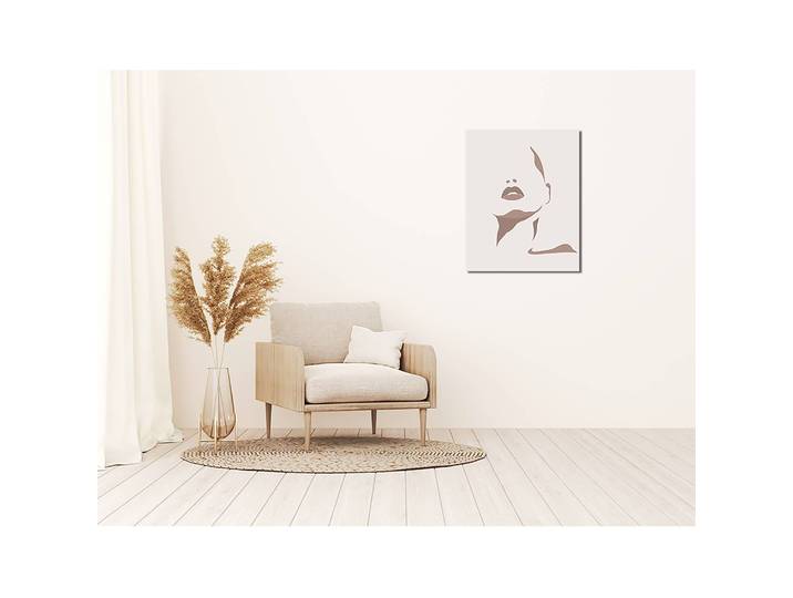 Tableau déco Female Art Alu-Dibond Multicolore 40 x 50cm