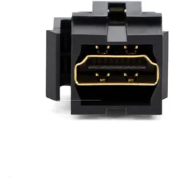 Bachmann Buchse HDMI Keystone 2.0 (0.04 m), Videokabel, Schwarz