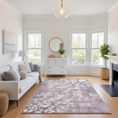 Addison Rugs Premium Washable Super Soft Cherry Blossoms Mayfield Rug