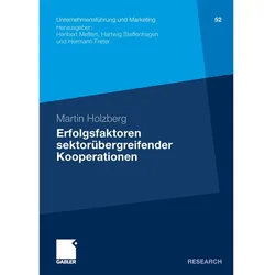 Erfolgsfaktoren sektorübergreifender Kooperationen, Fachbücher von Martin Holzberg