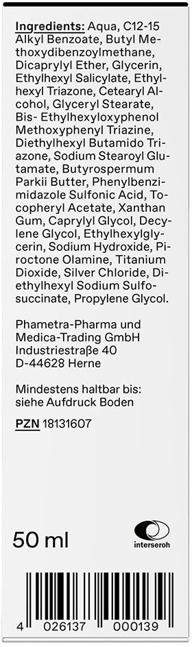 Gltzn Sonnencreme LSF 50+ 50 ml Creme